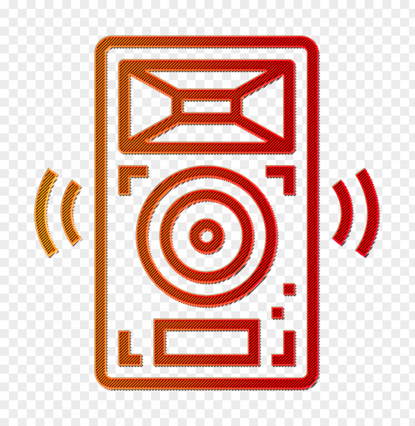 Speakers Icon Punk Rock Eletronics PNG