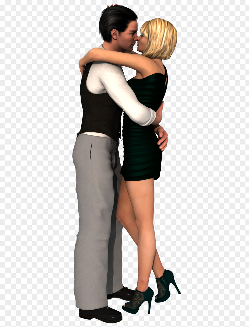 Valentine's Day Love Couple DAZ Studio PNG