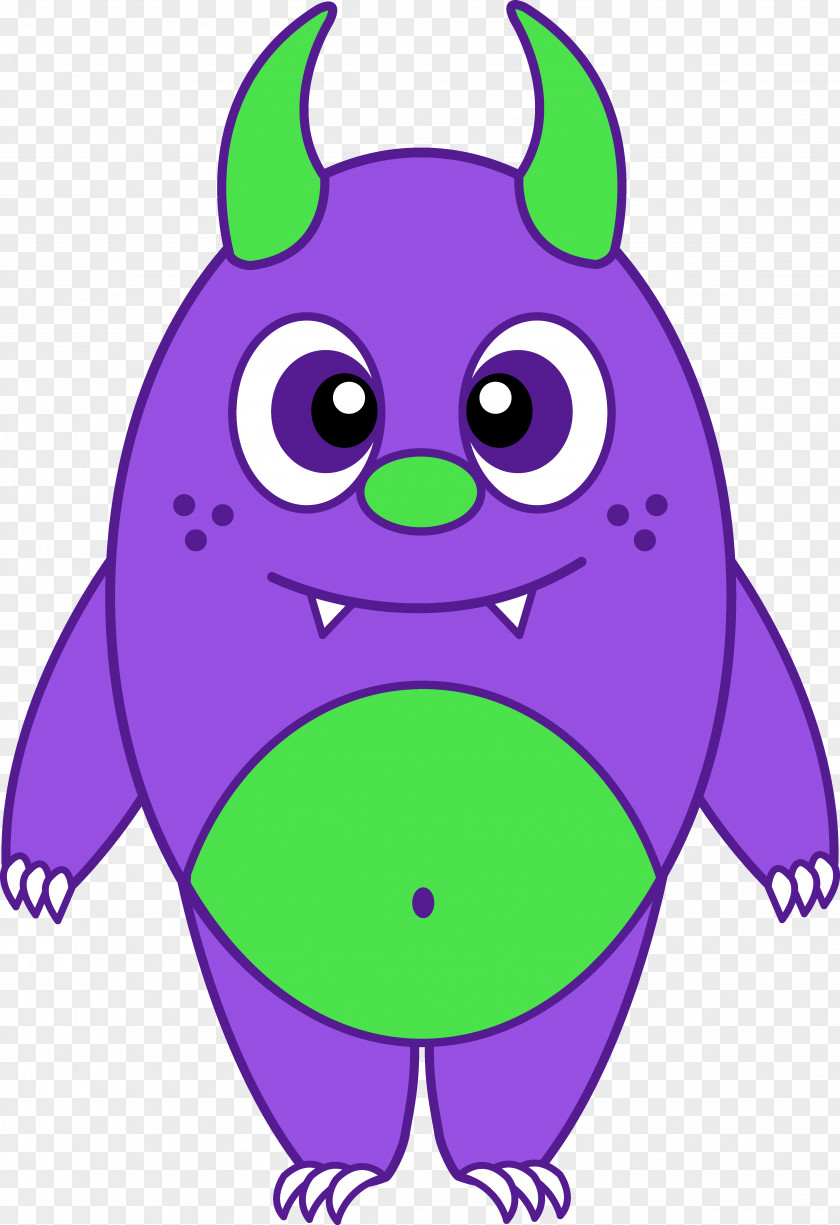 Funny Purple Cliparts Free Content Monster Clip Art PNG