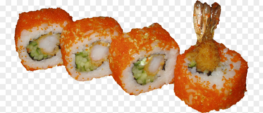 Sushi Rolls California Roll Tempura Shrimp Smoked Salmon PNG