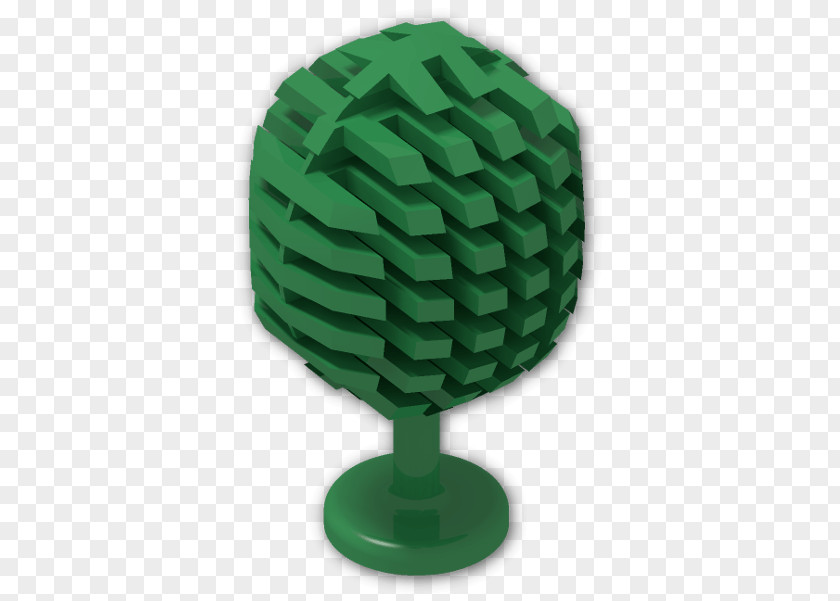 Yellowish Green LEGO Fruit Tree Toy PNG