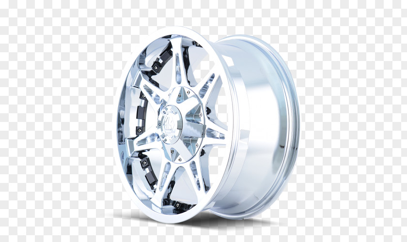 Alloy Wheel Spoke Rim Silver PNG