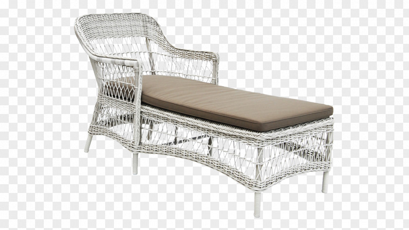 Chair Rattan Chaise Longue Couch Furniture PNG