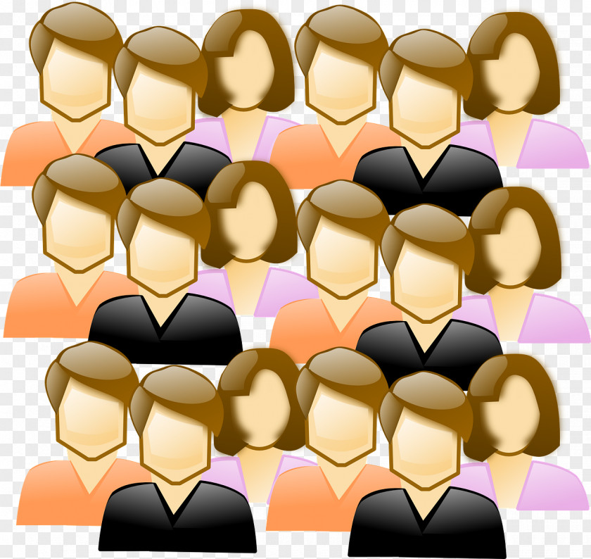 Crowd Clip Art PNG