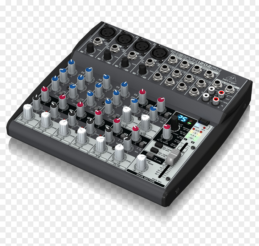 Microphone Behringer Xenyx 1202FX Audio Mixers 802 PNG