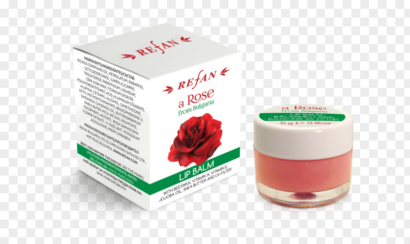 Rose Lip Balm Valley, Bulgaria Cosmetics Refan Ltd. PNG