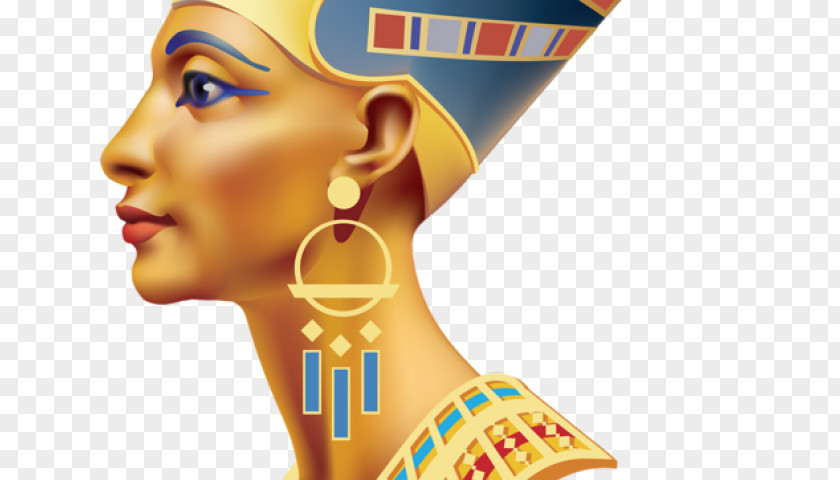 Ancient Egypt Egyptian Pyramids Nefertiti Bust Pharaoh PNG