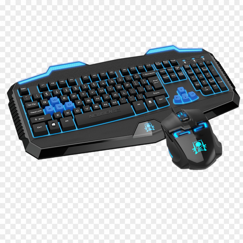 Mechanical Keyboard Black And Blue Buckle Free Photos Computer Mouse Numeric Keypad Space Bar Gaming PNG