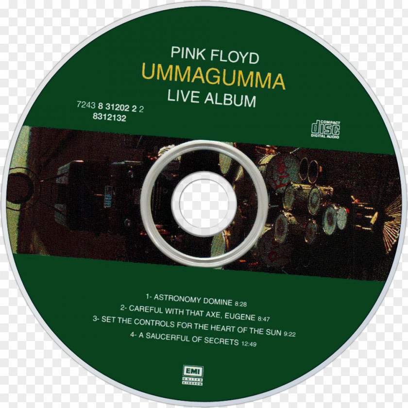 Pinkfloyd Ummagumma Compact Disc Pink Floyd Brand PNG