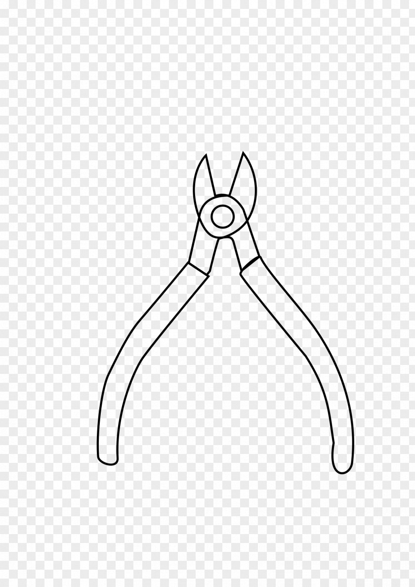 Scissors Drawing Line Art Tool Clip PNG