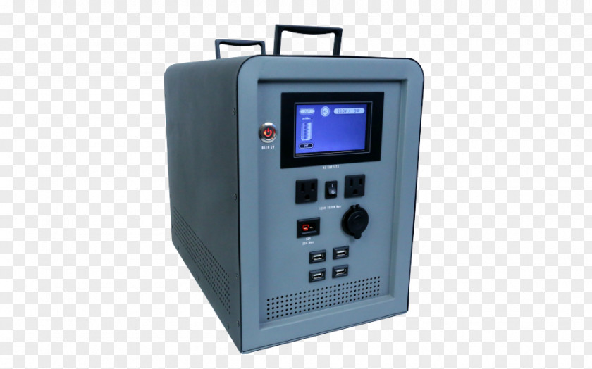 Solar Generator Electric Power Energy Battery Charger PNG