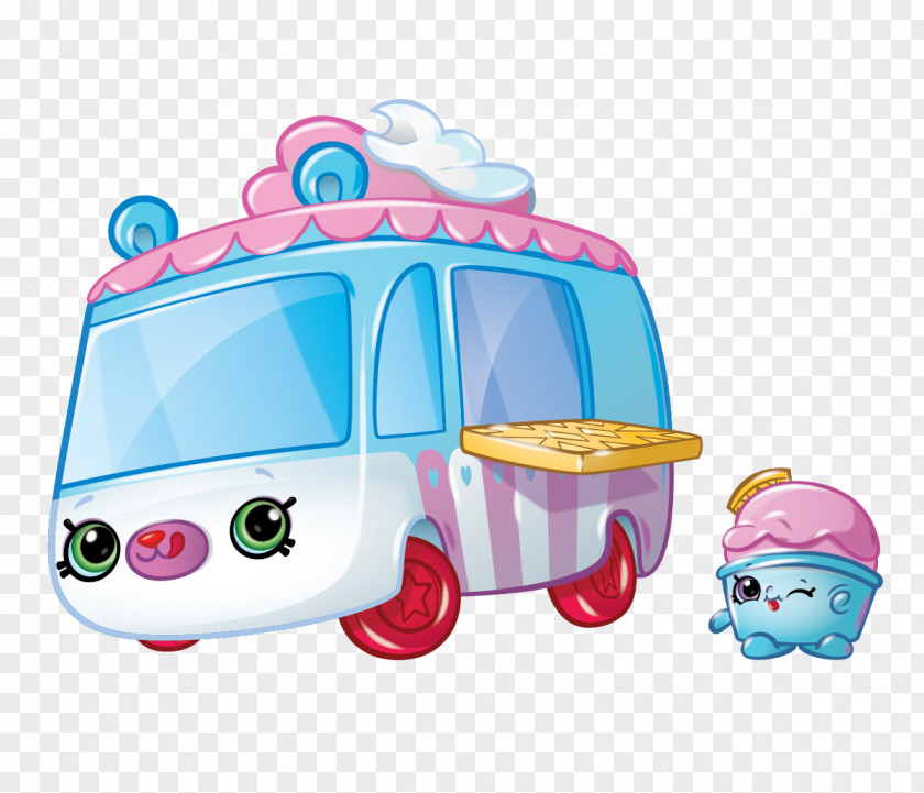 Car Van Vehicle Toy Shopkins PNG