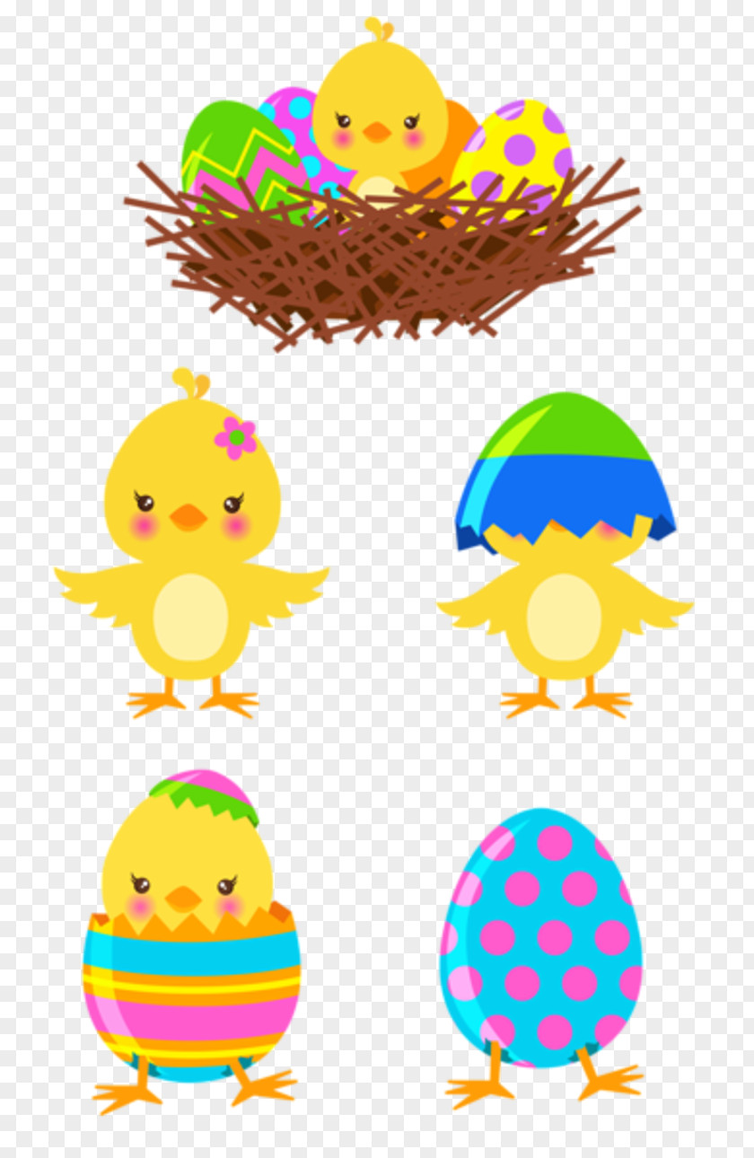 Easter Bunny Chicken Clip Art PNG