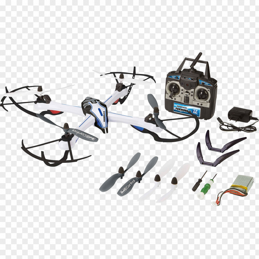 Helicopter Quadcopter Unmanned Aerial Vehicle Revell Radio-controlled Model PNG