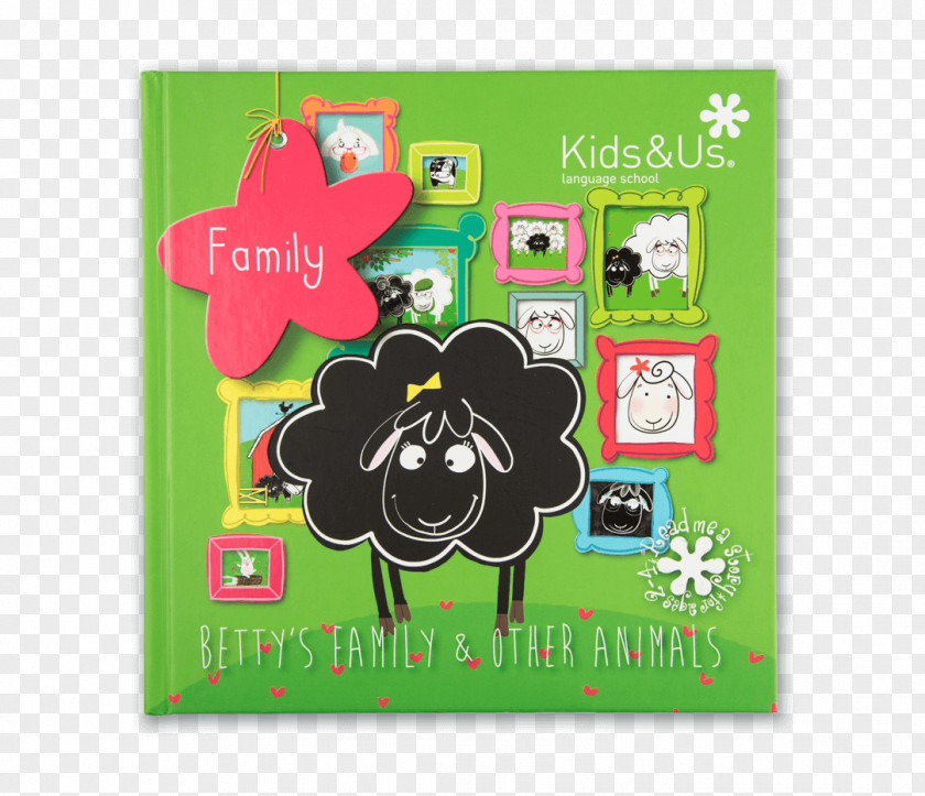 Inglés Para Niños Publishing ChildAnimal Family Sheep Book Kids&Us PNG