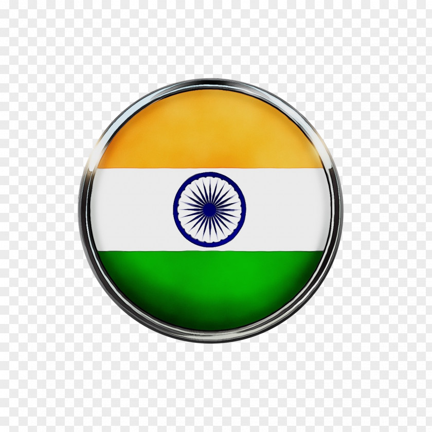 Symbol Badge India Independence Day Background Green PNG