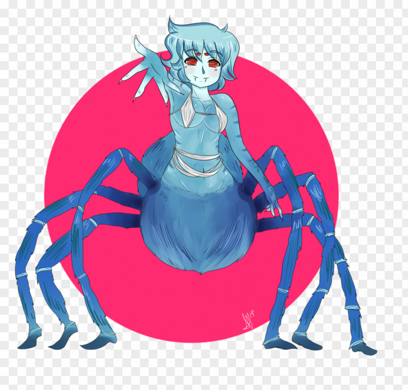 Arachne Monster Musume Drider Girl Weaving PNG Weaving, Anime demon clipart PNG