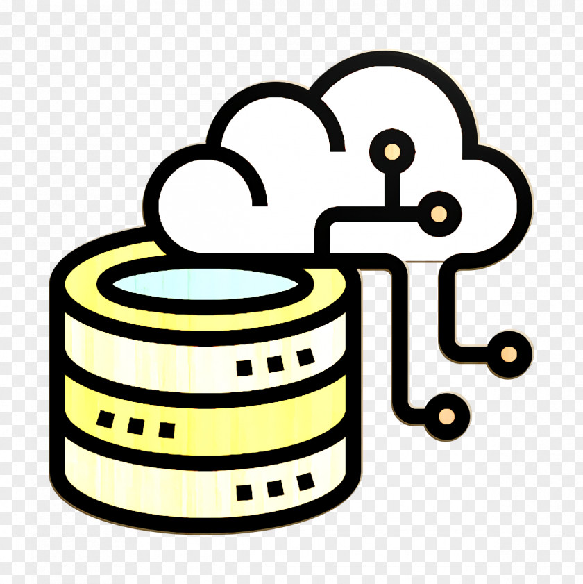 Big Data Icon Artificial Intelligence Server PNG
