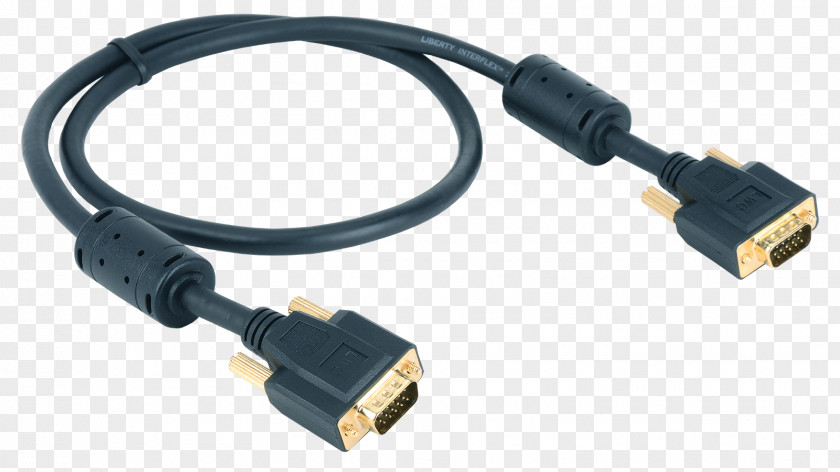 Cable Electrical Connector VGA D-subminiature Wire PNG