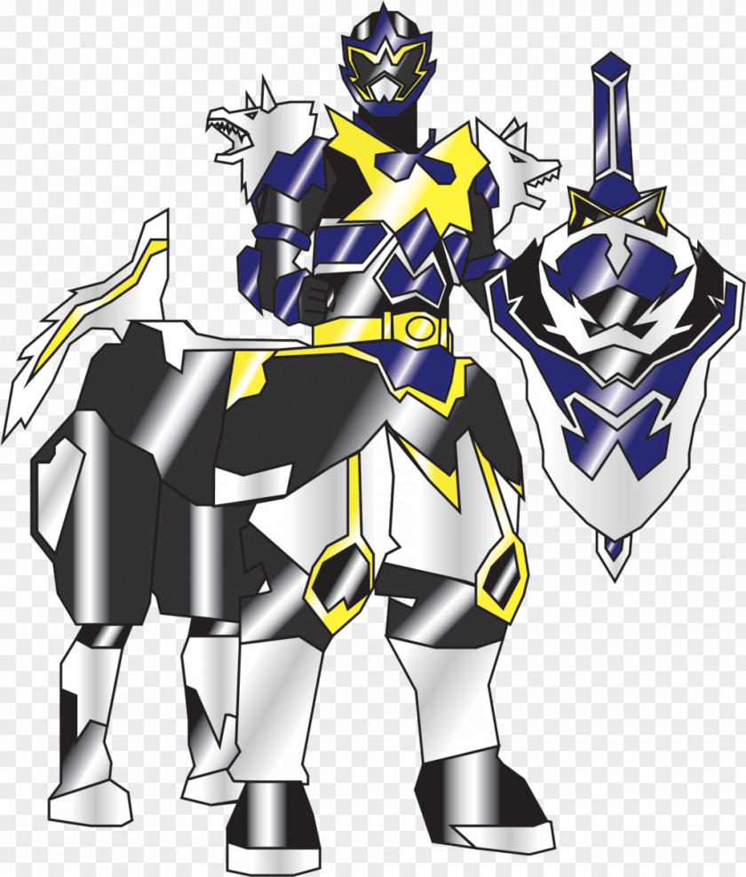 Power Rangers Koragg The Knight Wolf Drawing Vida Rocca Wild Force PNG