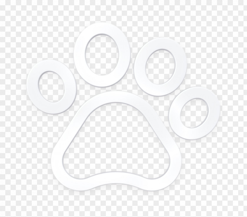 Smile Symbol Pawprint Icon Dog Camping PNG