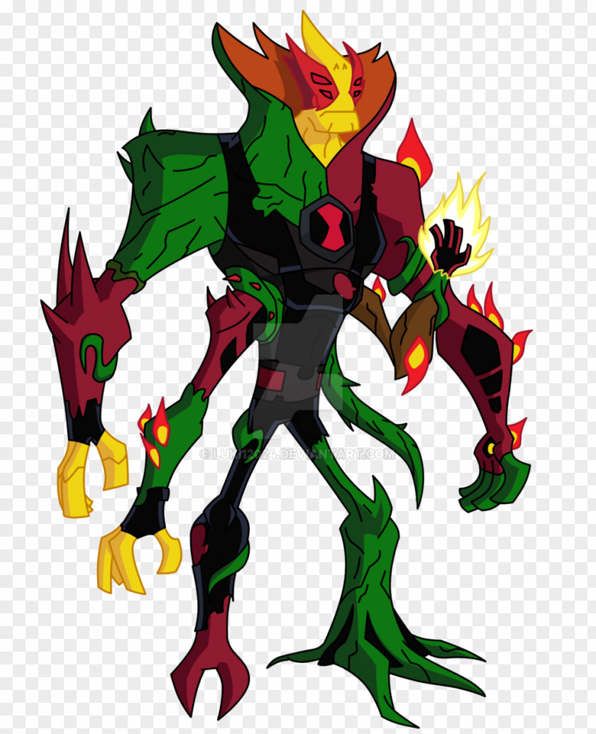 Amphibian Ben 10,000 Alien PNG