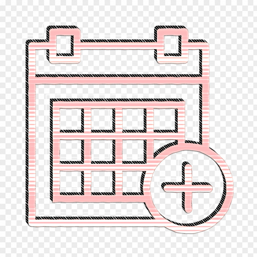 Calendar Icon Interaction Set PNG