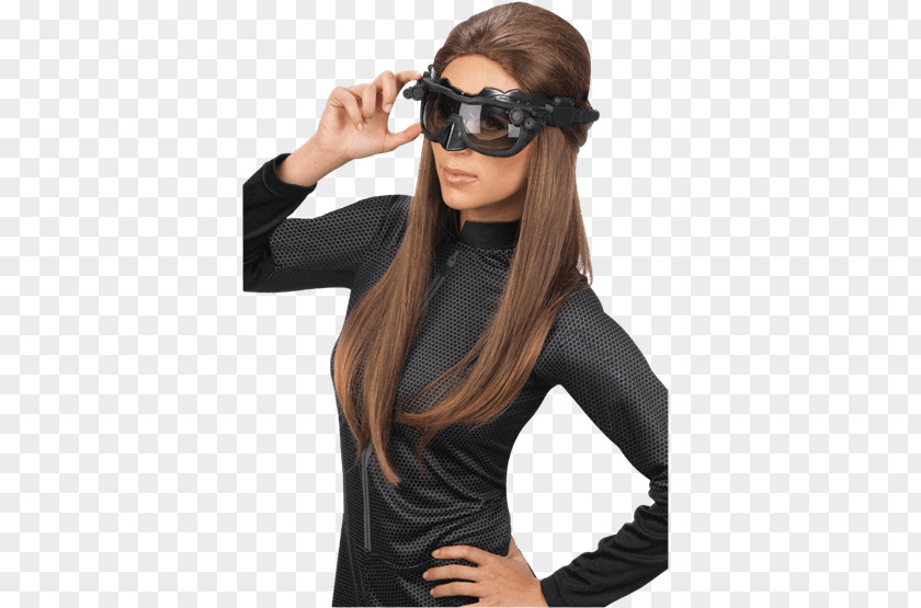 Catwoman Adult Goggles Batman Mask Costume PNG
