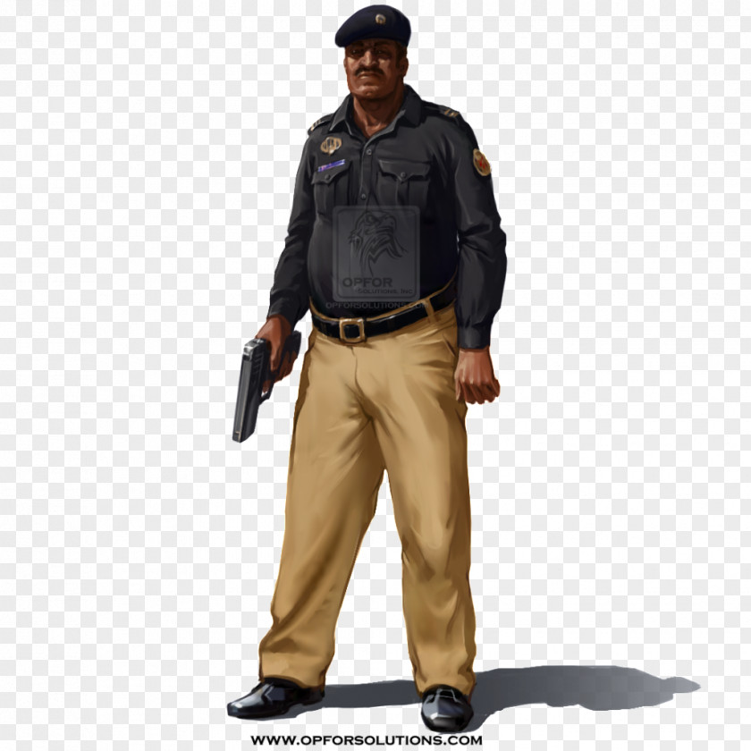 Jeans Militia Security PNG