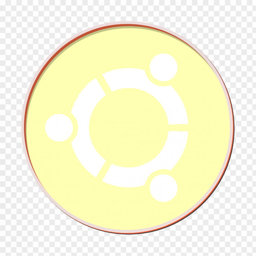 Logo Yellow Ubuntu Icon PNG