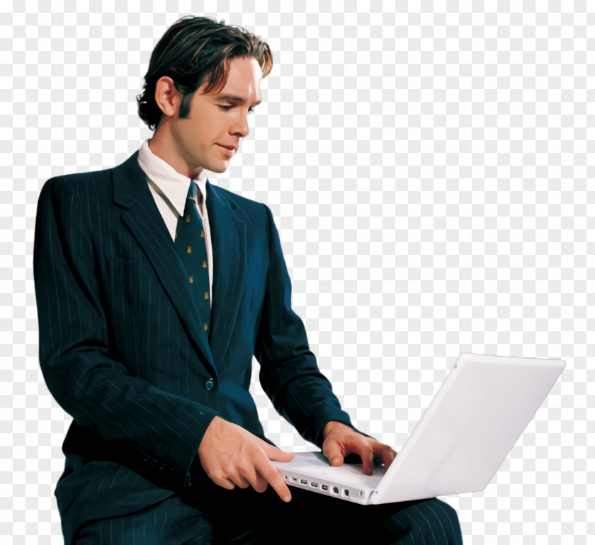 Recruiter Reading White-collar Worker Sitting Job Business Businessperson PNG