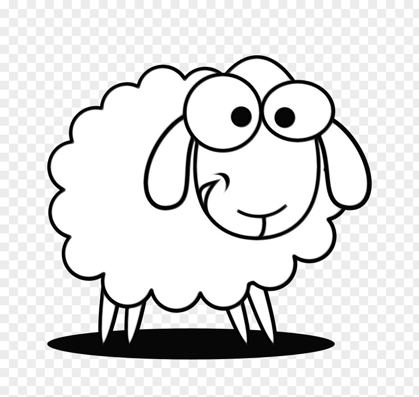 Sheep Drawing Silhouette Clip Art Illustration PNG