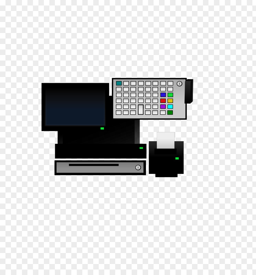 Terminal Vector Microsoft Visio Point Of Sale Computer Clip Art PNG