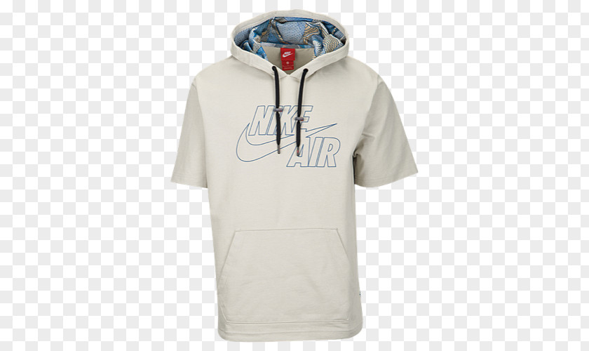 White Short Sleeve Hoodie Nike Air Max Clothing PNG