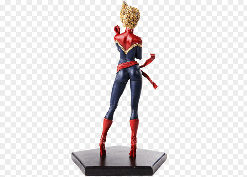 Iron Studios Carol Danvers Captain Marvel (Mar-Vell) Figurine Comics PNG
