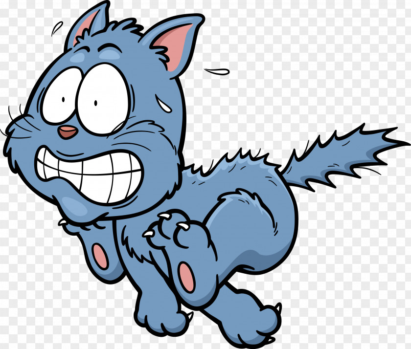 Scary Cat Cartoon Royalty-free Stock Photography PNG