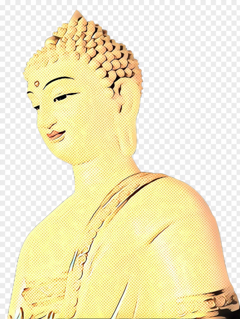 Statue Gautama Buddha Cartoon PNG