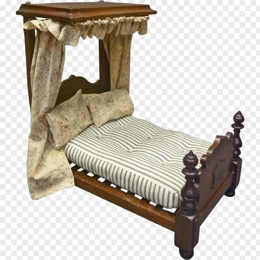 Bed Frame Canopy Doll Four-poster PNG