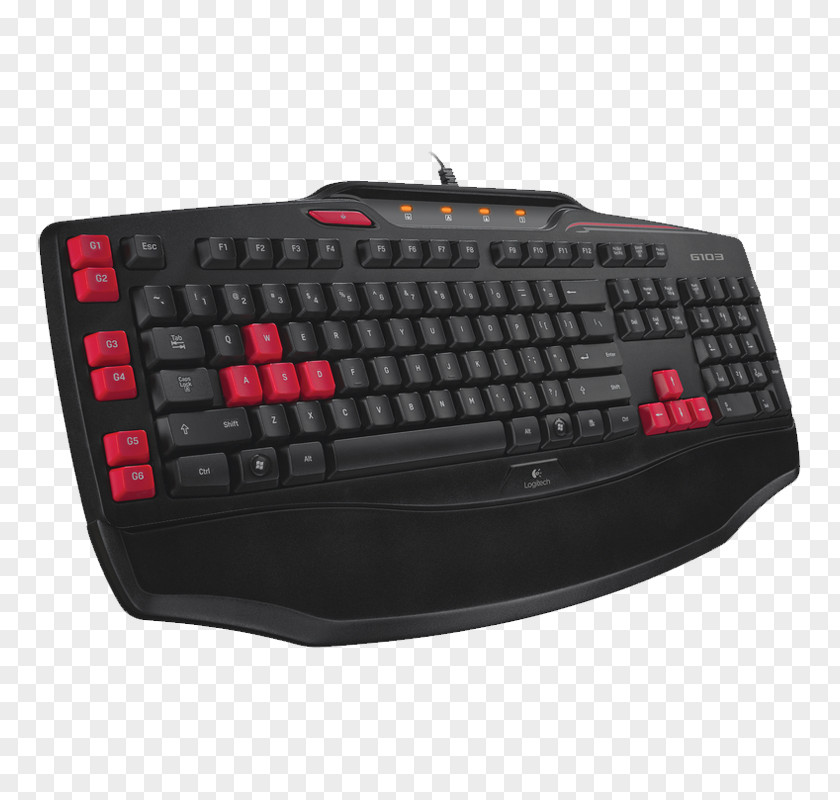 Computer Mouse Keyboard Logitech G103 Gaming F Klavye PNG
