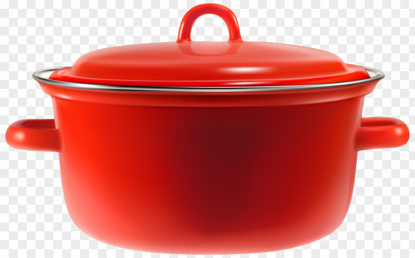 Cooking Pot Cookware And Bakeware Red Bowl Clip Art PNG