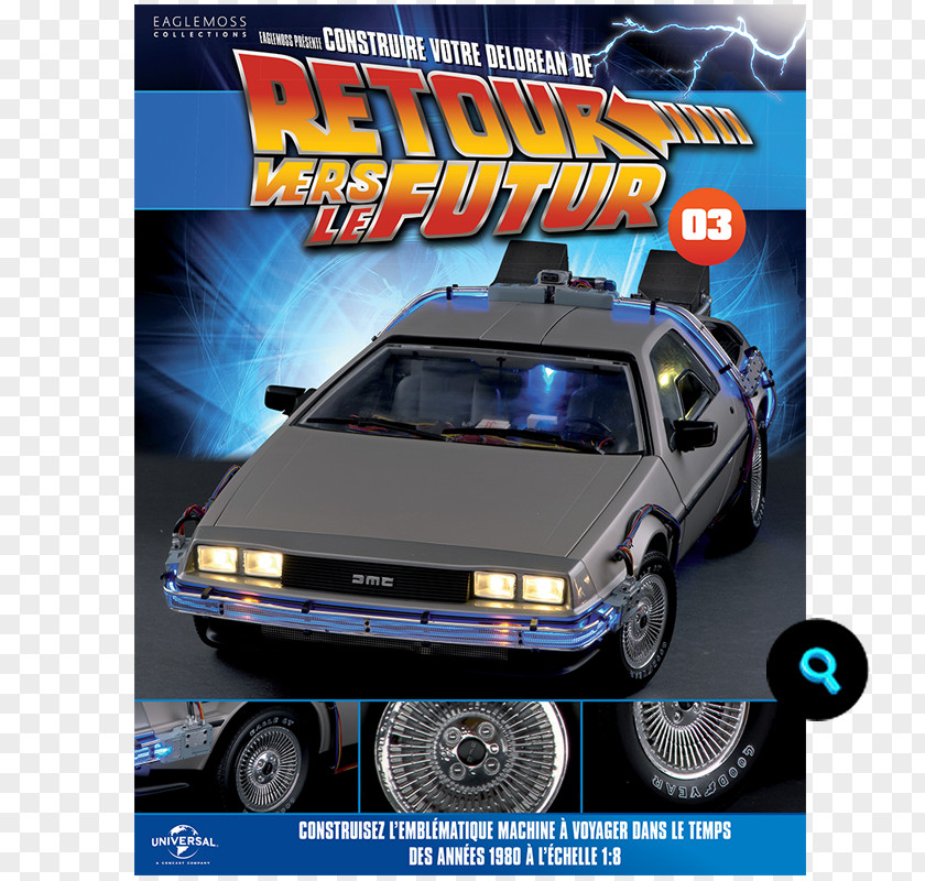 Delorean Dr. Emmett Brown Universal Pictures DeLorean Time Machine Back To The Future Car PNG