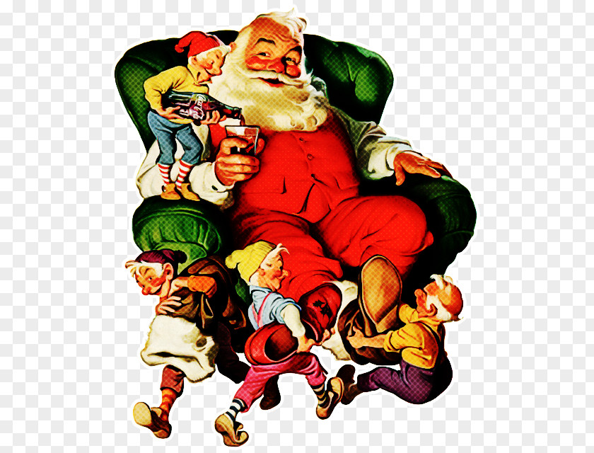 Garden Gnome Sticker Santa Claus PNG