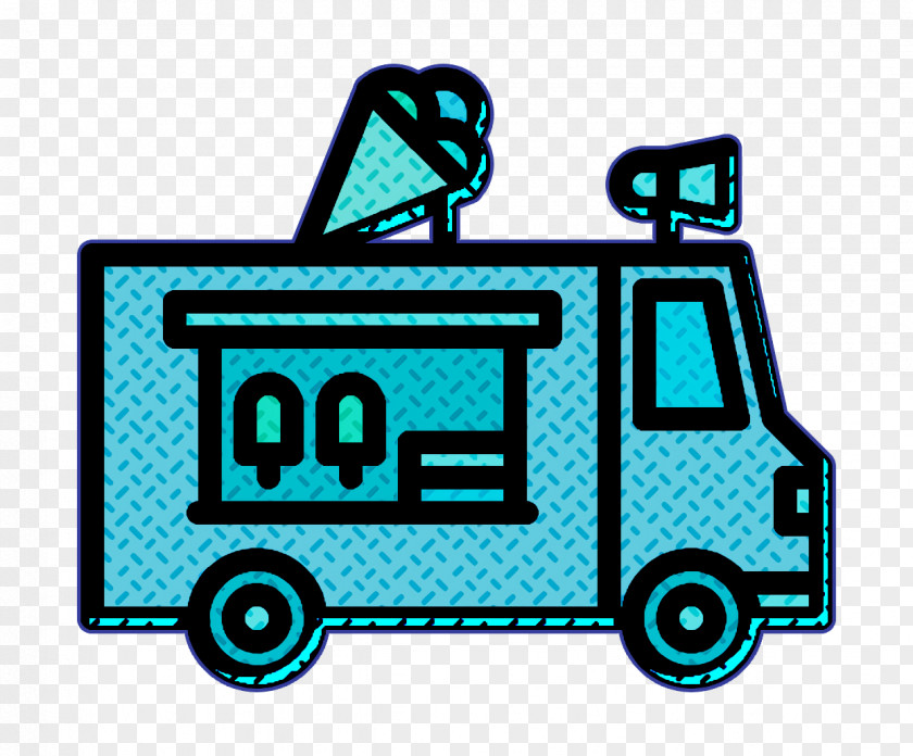 Ice Cream Icon Truck PNG