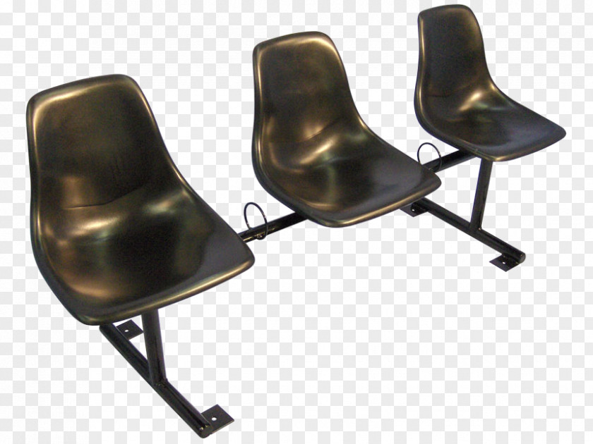 Chair Plastic Seat Locker Metal PNG