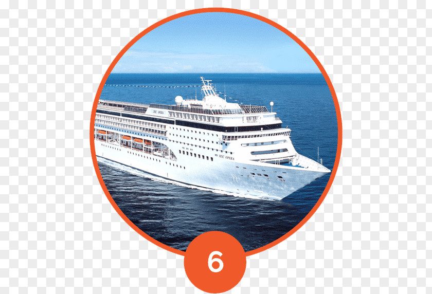 Cruise Ship Saint-Nazaire MSC Cruises Opera Armonia PNG