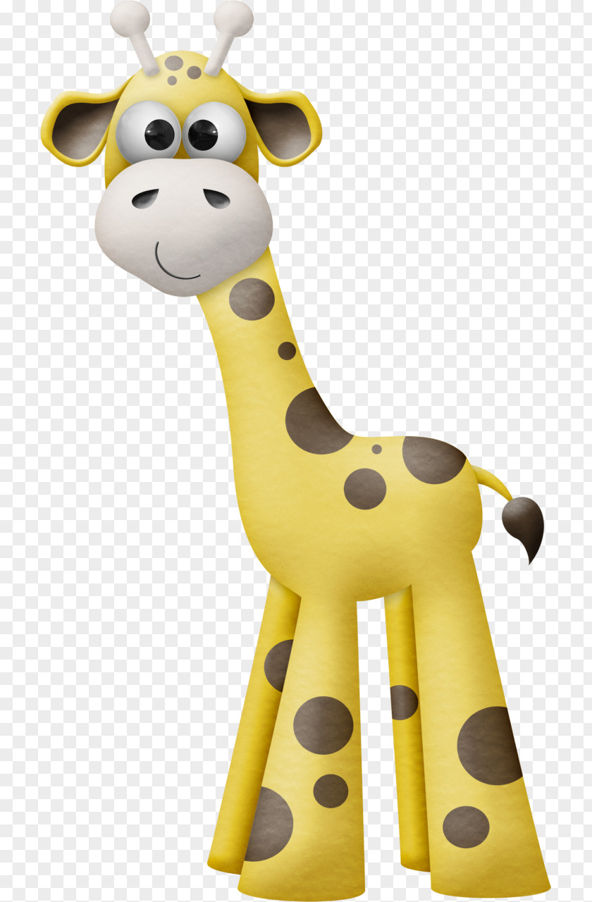 Giraffe Baby Animal Illustrations Clip Art PNG