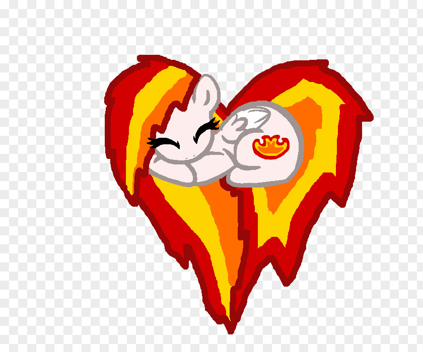 Heart Of Fire Cartoon Character Clip Art PNG