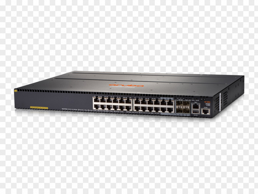 Hewlett-packard Hewlett-Packard Network Switch Aruba Networks Power Over Ethernet Gigabit PNG