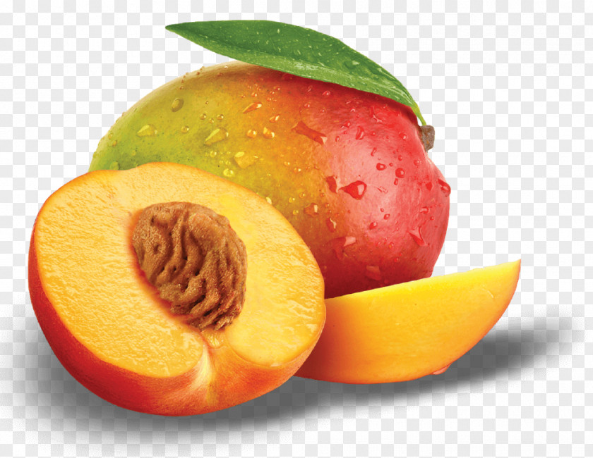 Peach Juice Coconut Water Food Mango PNG