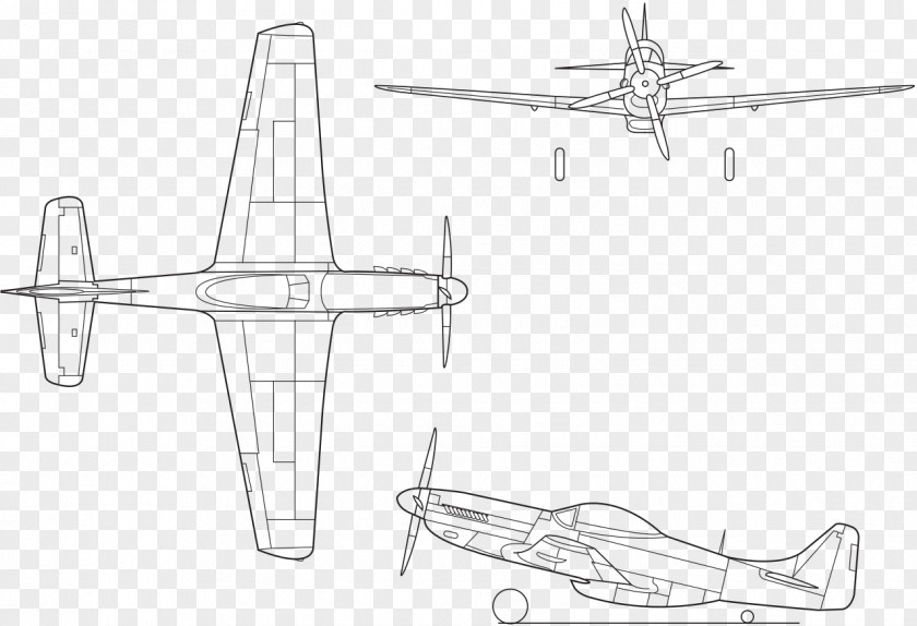 Airplane North American P-51 Mustang Ford Drawing United States PNG